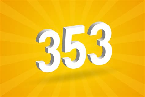 3D Lotto Number: 353 .
